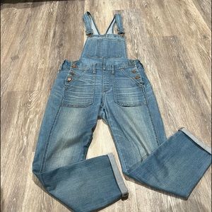 SMALL Madewell denim overalls